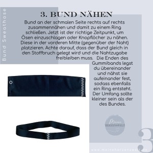 Patternhack - hochwertiger Bund an Sweathose / Jogginghose