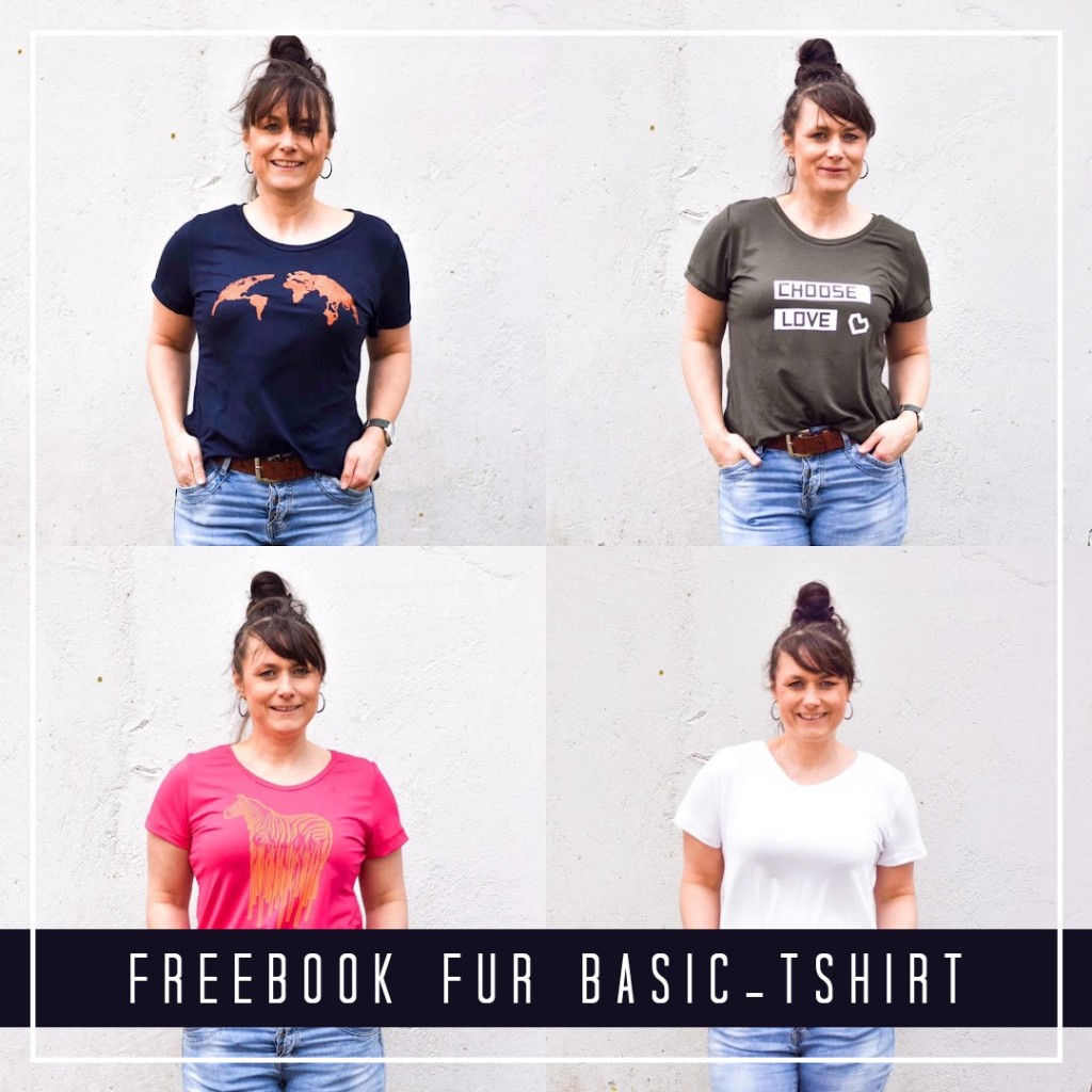 Nähtipp - Freebook - Basictshirt - T-Shirt - meine Vivien - Schnittmuster - Nähanleitung