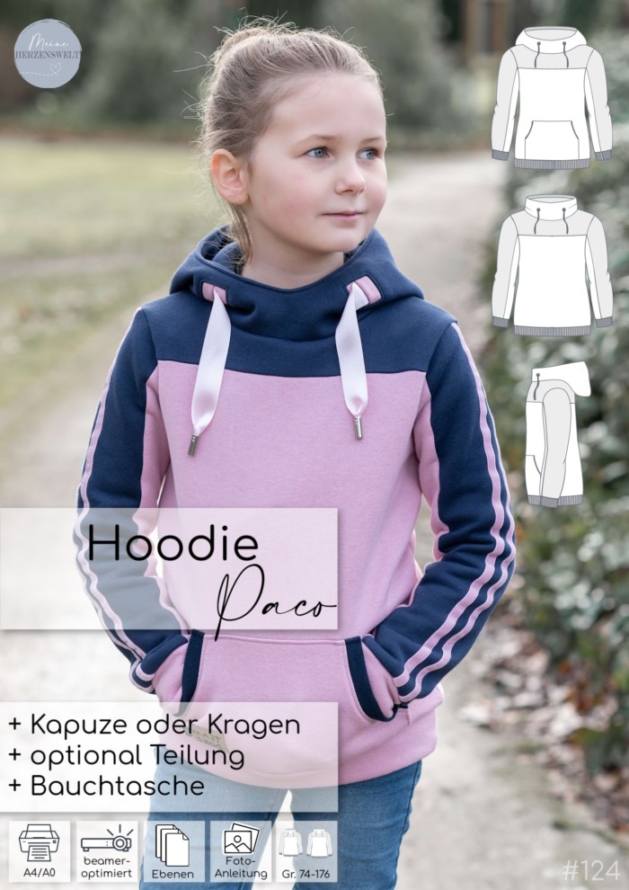 Lookbook #124 dein Paco - Hoodie