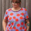 Vivien Freebook Schnittmuster Newsletter Meine Herzenswelt Shirt für Damen Stephanie Lenz