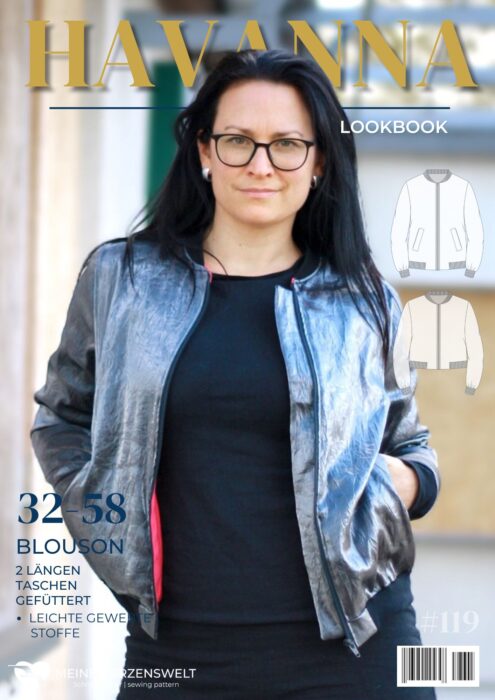 L119 Lookbook Havanna Schnittmuster Blouson Damen