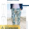 E091 JILL sweathose Schnittmuster Naehen Meine Herzenswelt