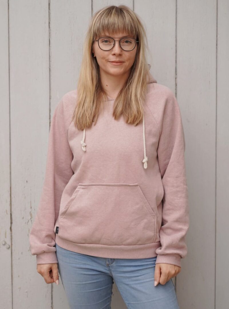 naehanleitung von meine herzenswelt Raglanhoodie für damen denver Kathüü Topf