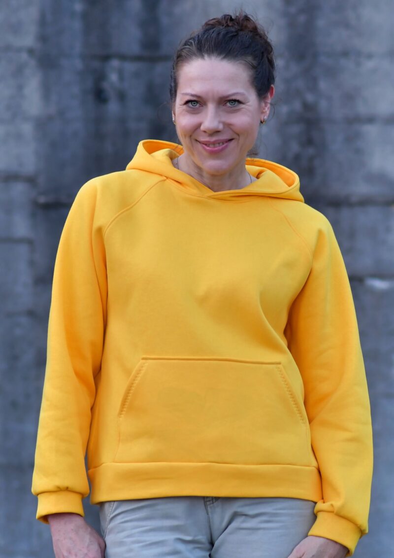 naehanleitung von meine herzenswelt Raglanhoodie für damen denver Martina Schweiger