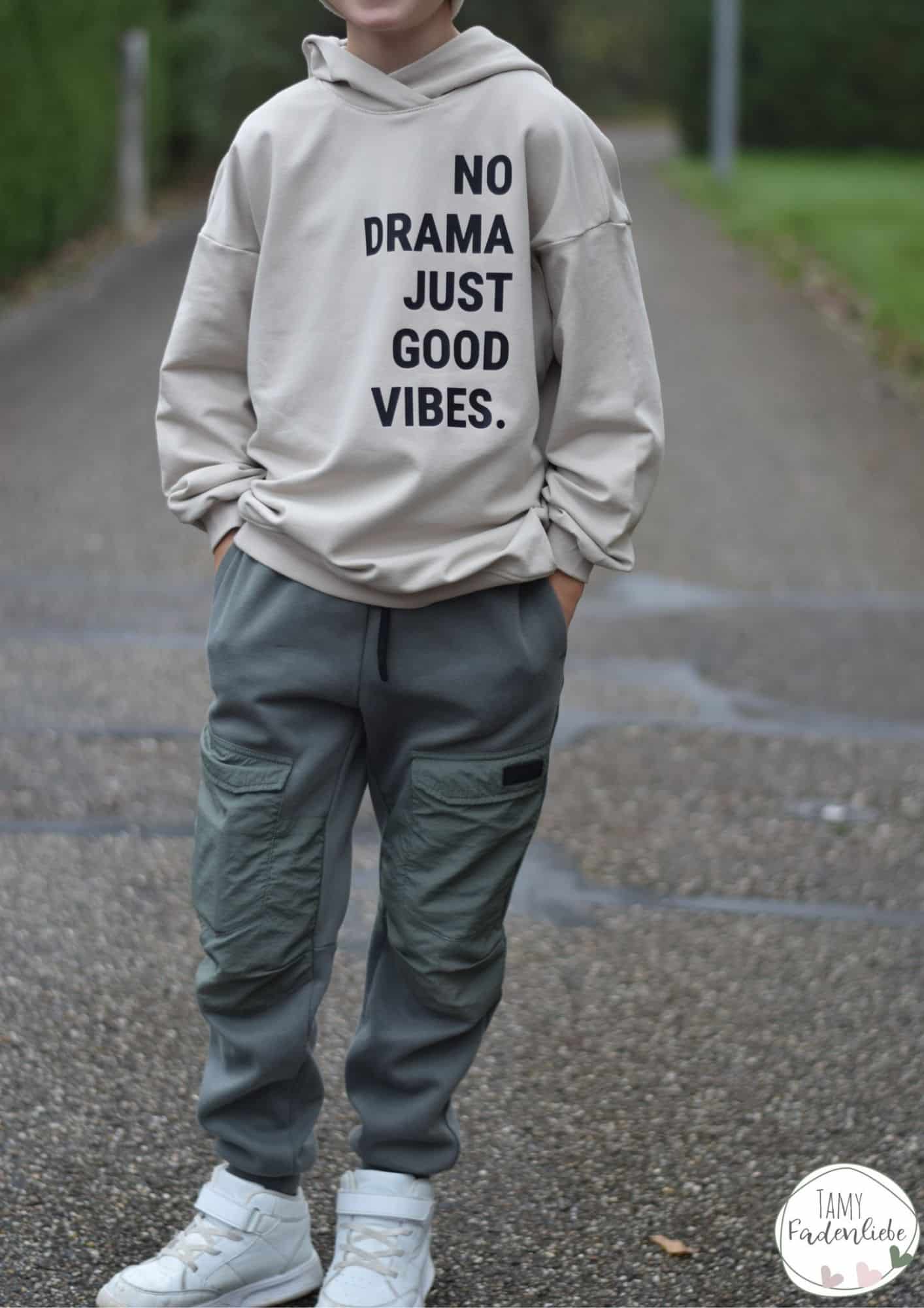 meine Herzenswelt Hoodie Kinder Teenie Vibes Plott bevor du fragst nö Tamy Ha