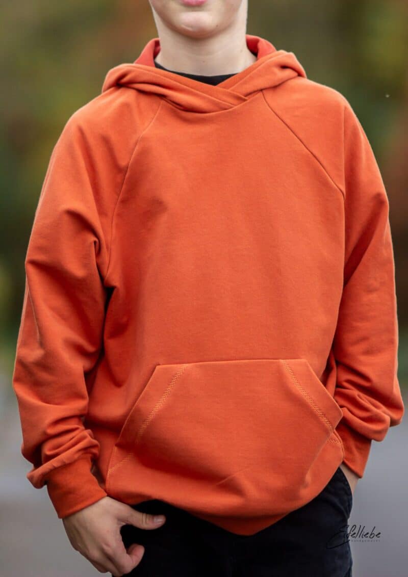 naehanleitung von meine herzenswelt hoodie für Kinder denver Kathi Se