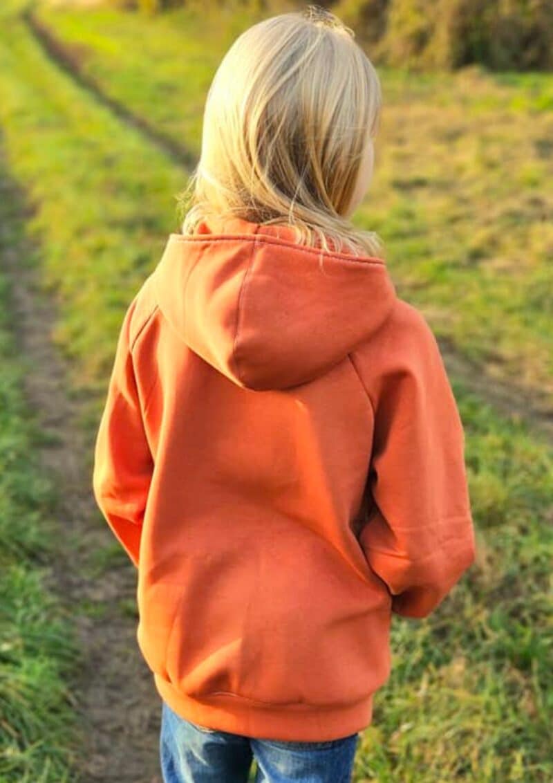 naehanleitung von meine herzenswelt hoodie für Kinder denver Sandra He