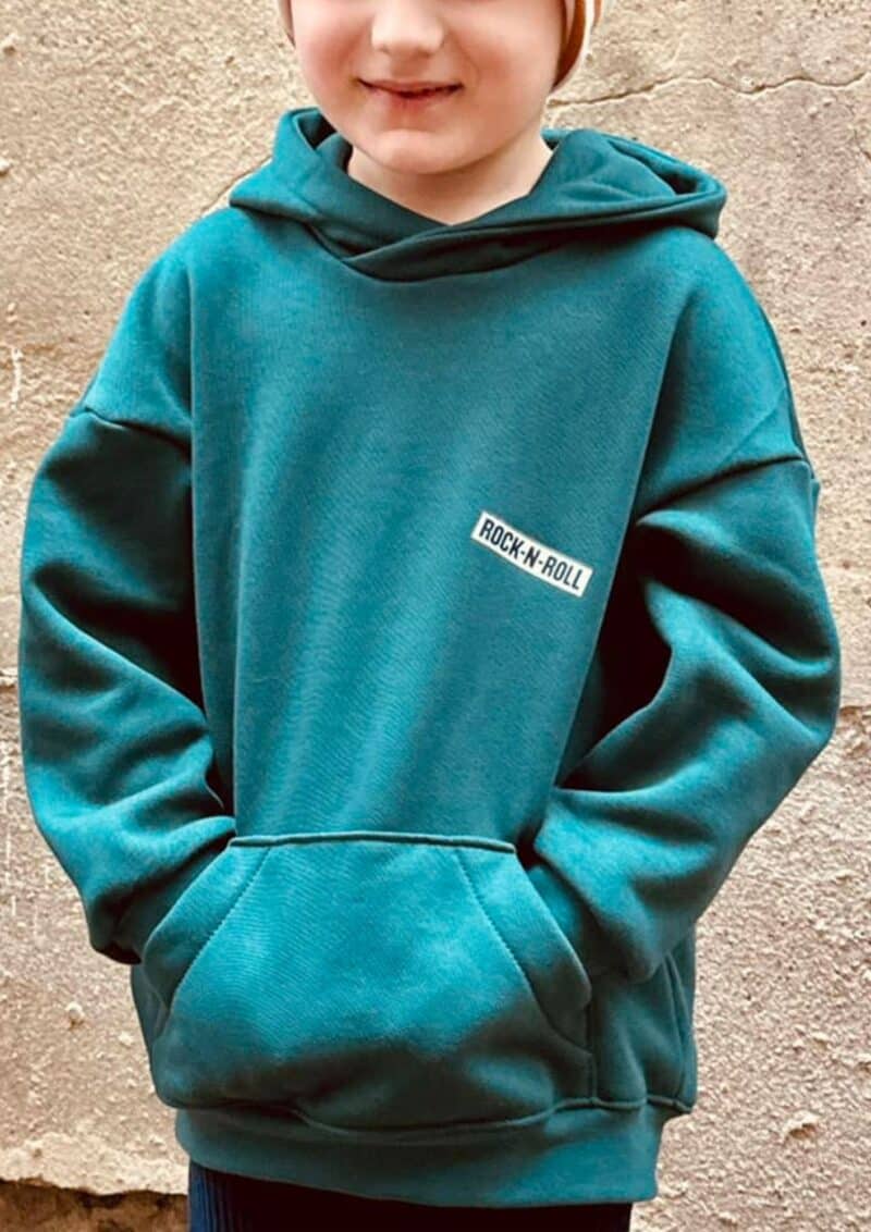 naehanleitung von meine herzenswelt hoodie für kinder boston Katinka Bre