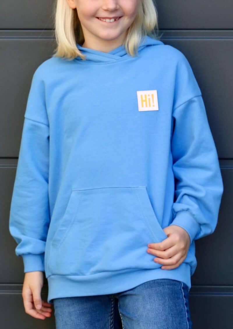 naehanleitung von meine herzenswelt hoodie für kinder boston Melanie werner1