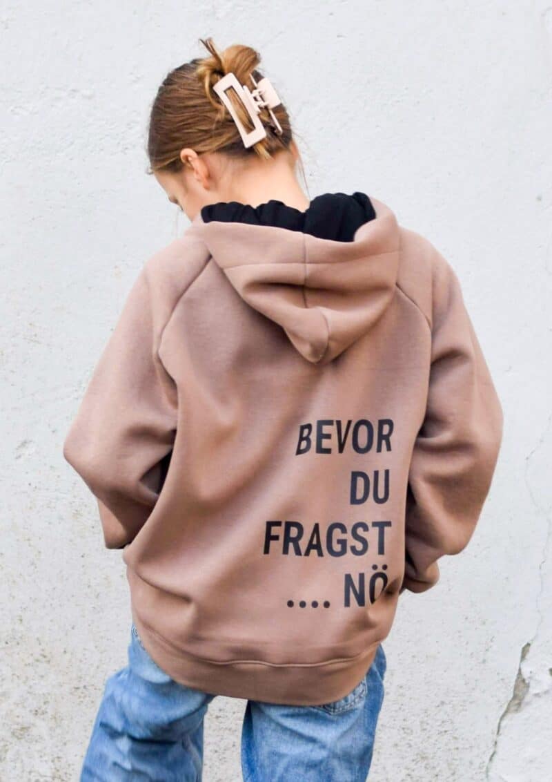 naehanleitung von meine herzenswelt hoodie für kinder denver Ilona