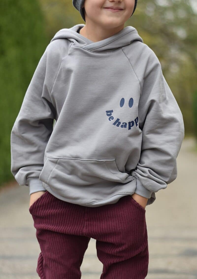 naehanleitung von meine herzenswelt hoodie für kinder denver Tamy Ha