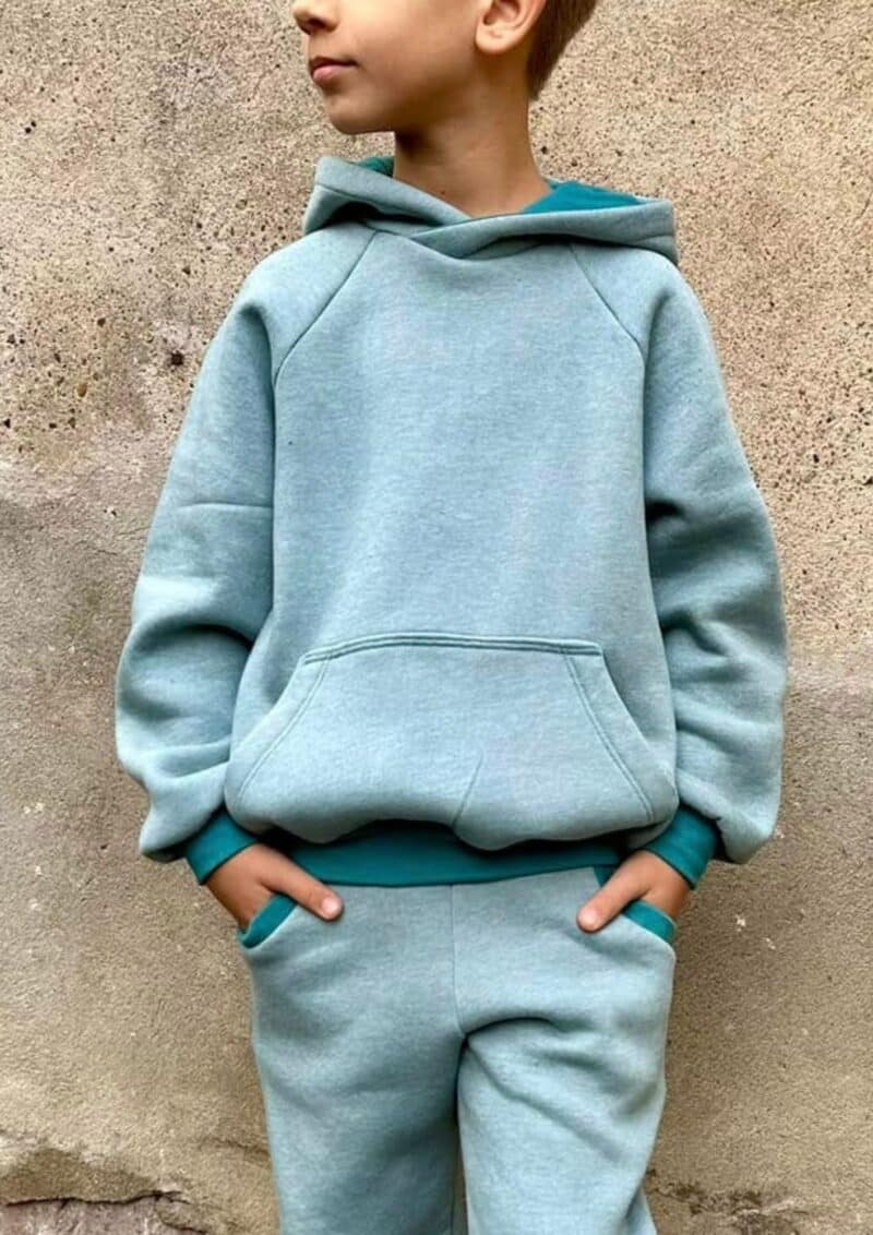 naehanleitung von meine herzenswelt hoodie für kinder denver Constanze Perlberg