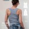 L143 Lookbook Brooklyn Schnittmuster Racerbacktop Damen Nähen Meine Herzenswelt