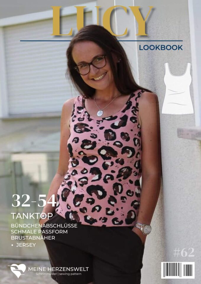 L62 Lookbook Lucy Schnittmuster Tanktop Damen