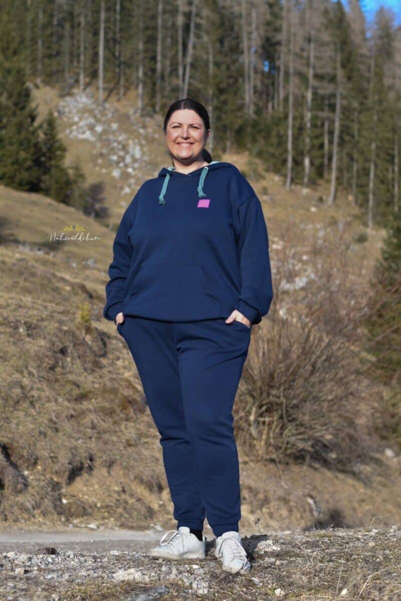 Jogginganzug für Damen - Schnittmuster - Hoodie und Jogginghose - Nähen - Meine Herzenswelt - Daniela Gummersbach