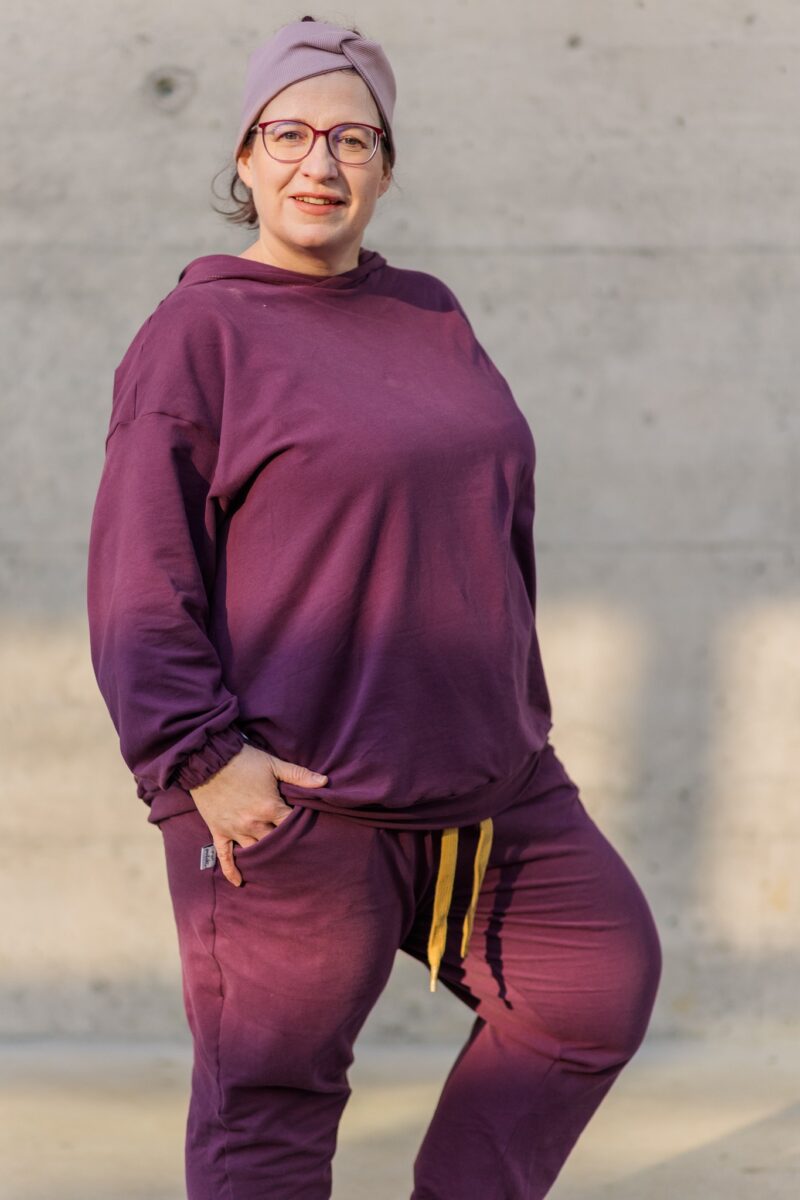 Jogginganzug für Damen - Schnittmuster - Hoodie und Jogginghose - Nähen - Meine Herzenswelt - Desiree Rese