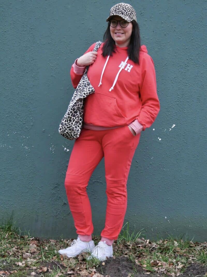 Jogginganzug für Damen - Schnittmuster - Hoodie und Jogginghose - Nähen - Meine Herzenswelt - Katja Haking