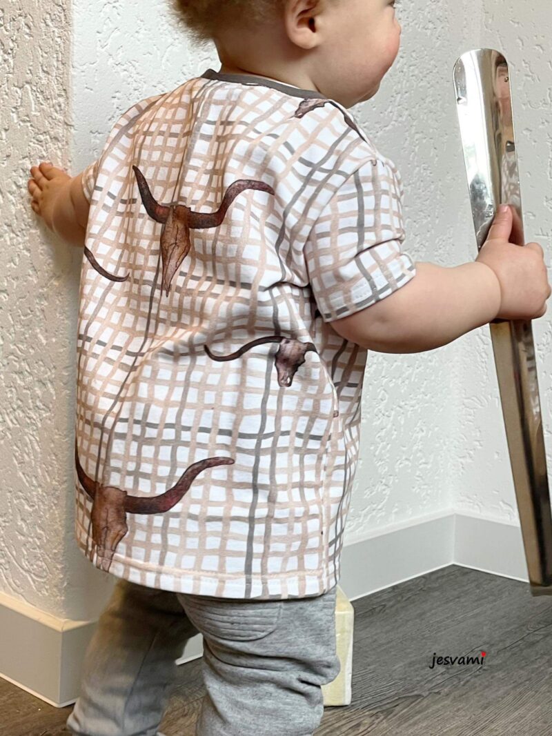 Tshirt für Kinder - Shirt Mädchen und Jungen - Schnittmuster - Sein Seattle - Nähen - Meine Herzenswelt - Bärbel Heimbach1