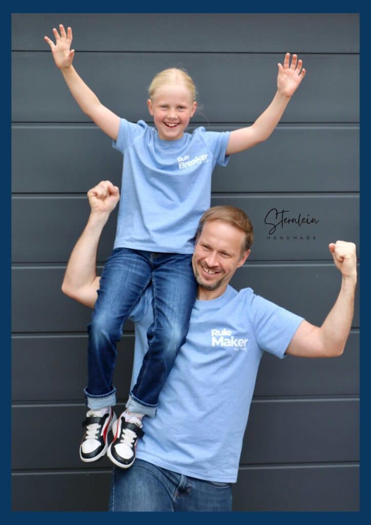 Geschenke für Männer nähen mit Kindern Geschen für Papa nähen Nähen mit Kindern Vatertagsgeschenk nähen Meine Herzenswelt (2)