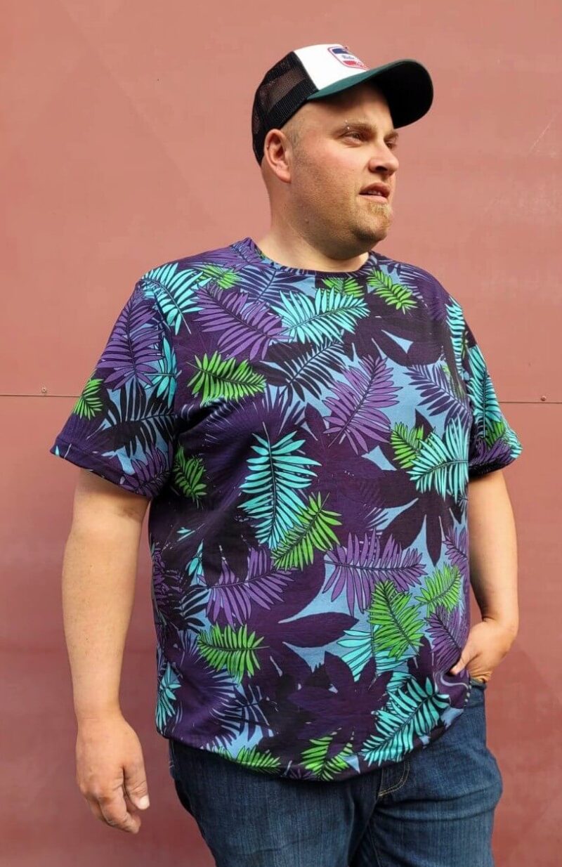 Tshirt für Herren - Shirt Männer - Schnittmuster - Sein Seattle - Nähen - Meine Herzenswelt - Kathrin Föll