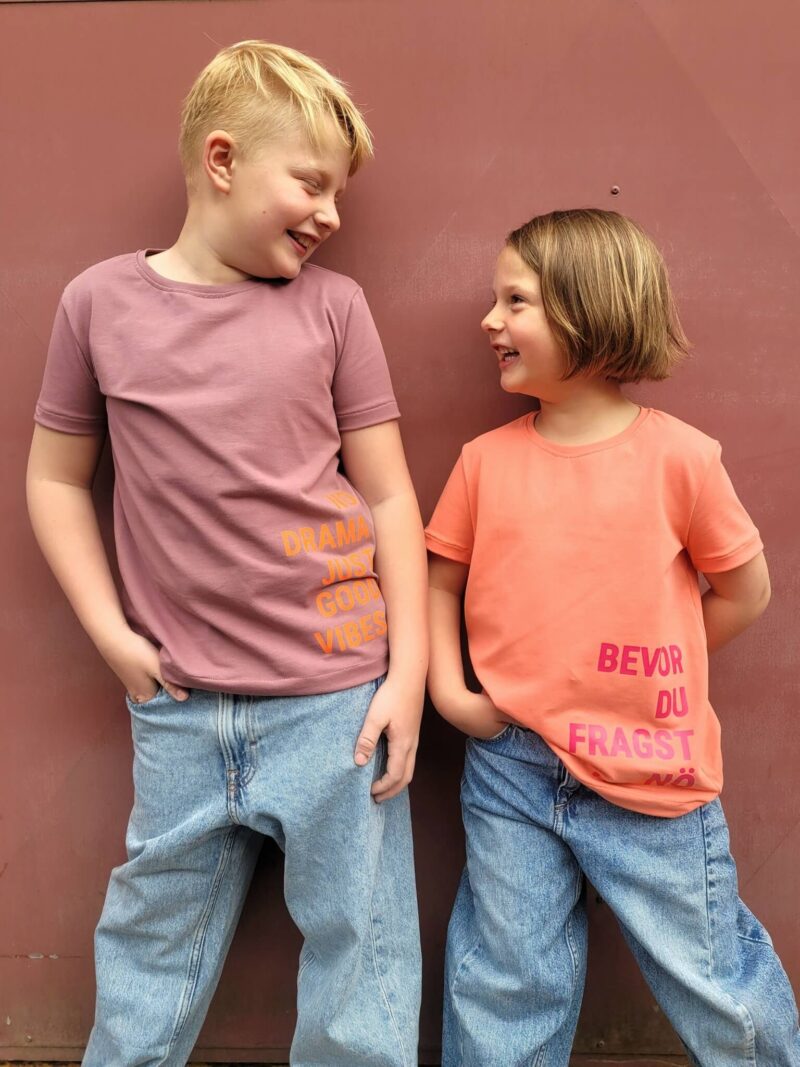 Tshirt für Kinder - Shirt Mädchen und Jungen - Schnittmuster - Sein Seattle - Nähen - Meine Herzenswelt - Kathrin Föll2