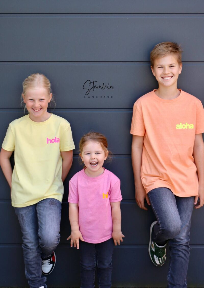 Tshirt für Kinder - Shirt Mädchen und Jungen - Schnittmuster - Sein Seattle - Nähen - Meine Herzenswelt - Melanie Werner16
