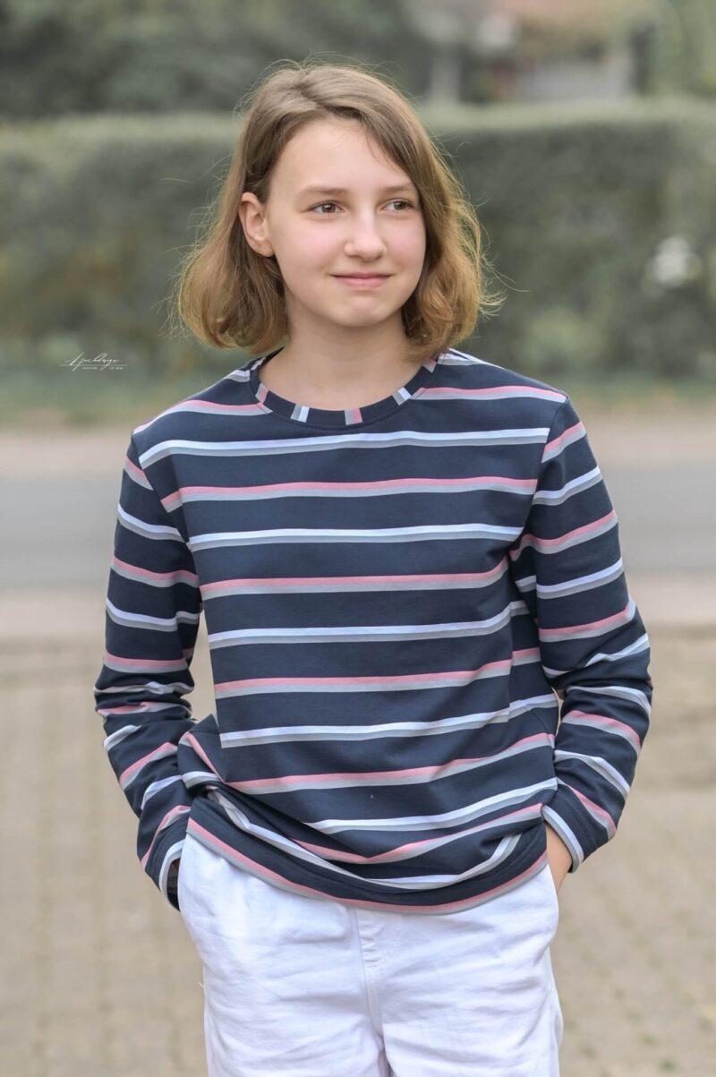 Tshirt für Kinder - Shirt Mädchen und Jungen - Schnittmuster - Sein Seattle - Nähen - Meine Herzenswelt - Tina Kaluza2