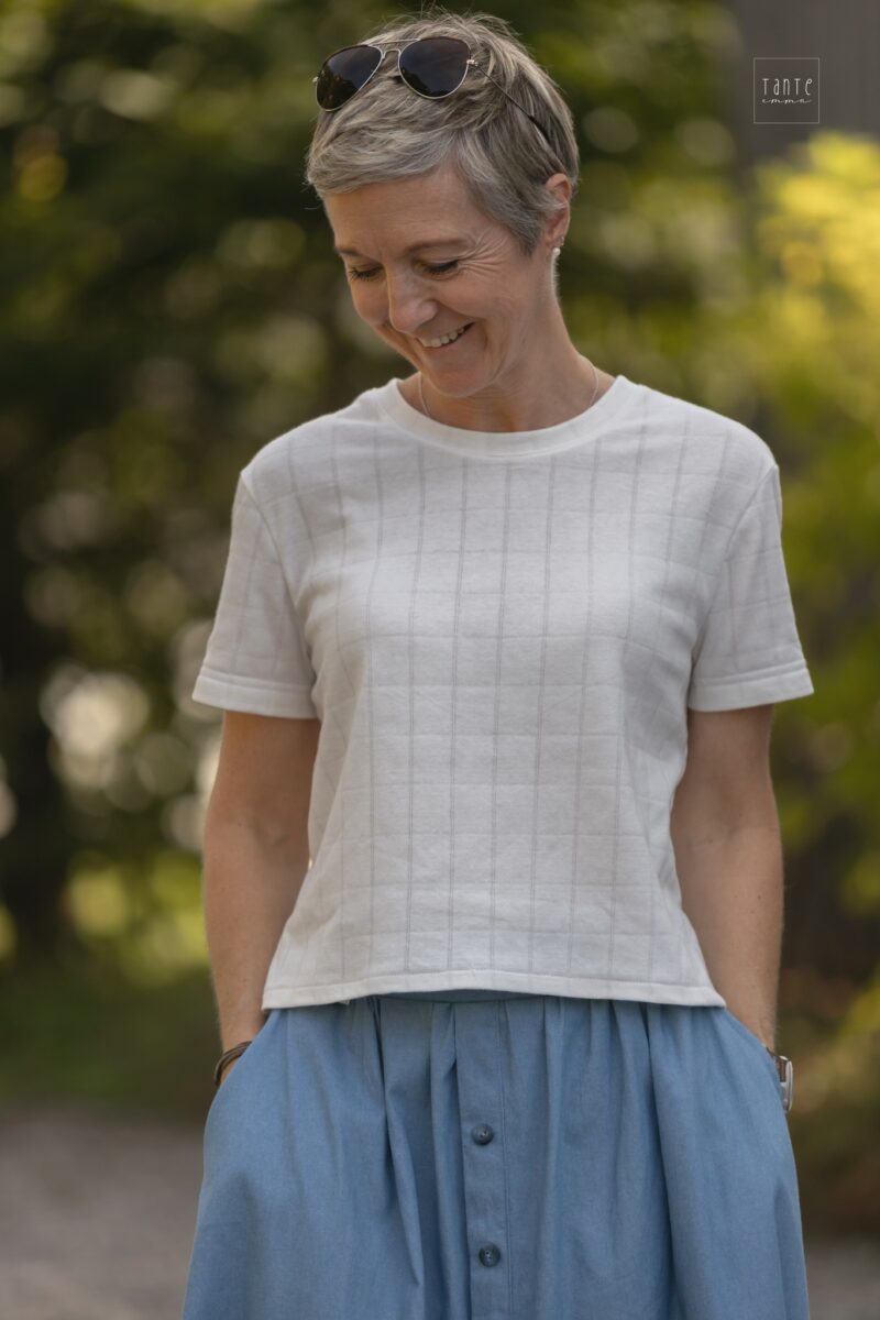 T-shirt für Damen - Shirt Damen - Schnittmuster - Sein Seattle - Nähen - Meine Herzenswelt - Dagmar Arpagaus Lechner1