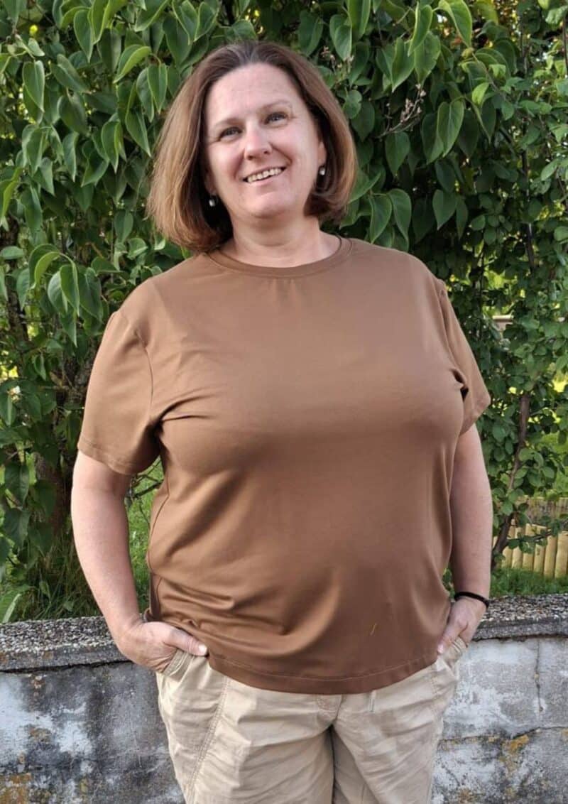 T-shirt für Damen - Shirt Damen - Schnittmuster - Sein Seattle - Nähen - Meine Herzenswelt - Doris Fürst Dessl1(1)