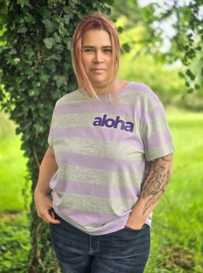 T-shirt für Damen - Shirt Damen - Schnittmuster - Sein Seattle - Nähen - Meine Herzenswelt - Silke Lang