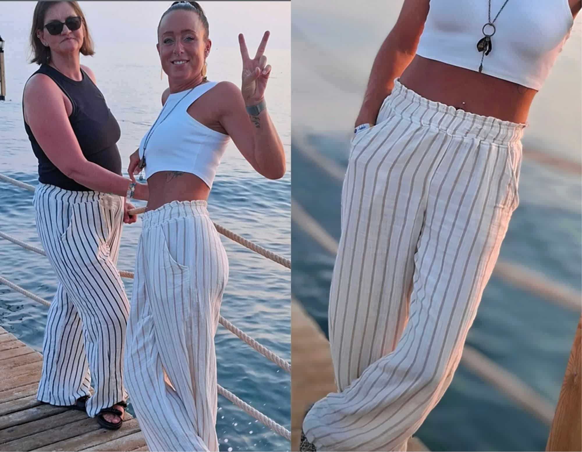 Sommerhose aus Musselin Valetta Culotte Nähen Schnittmuster Meine Herzenswelt