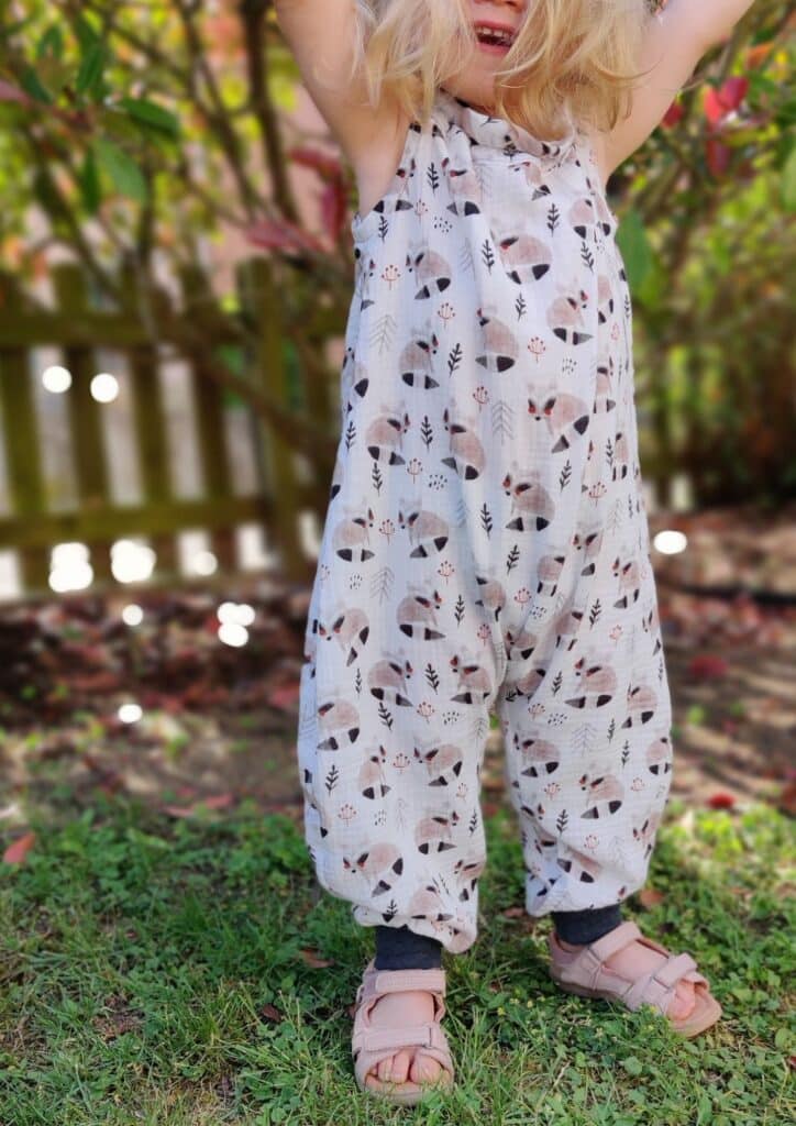 25 32 Musselin nähen Schnittmuster Jumpsuit Romper für Mädchen Kleinkinder Musselin Babys Schnittmuster Meine Herzenswelt