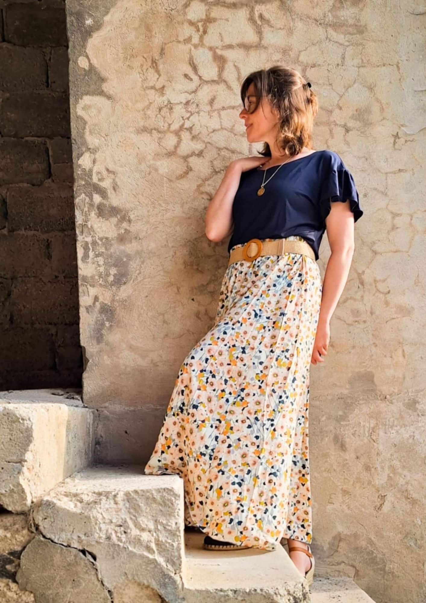 25 32 Sommeroutfit für Damen nähen Kundenbeispiel Rock, Hose und Shirt Inspiration Nähen Schnittmuster Meine Herzenswelt (2)