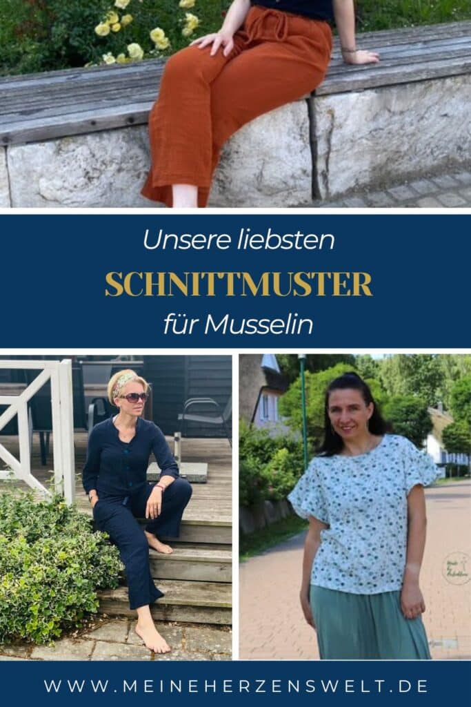 25 35 die besten Schnittmuster für Musselin Musselin Nähen für Damen Meine Herzenswelt Pinterest (9)