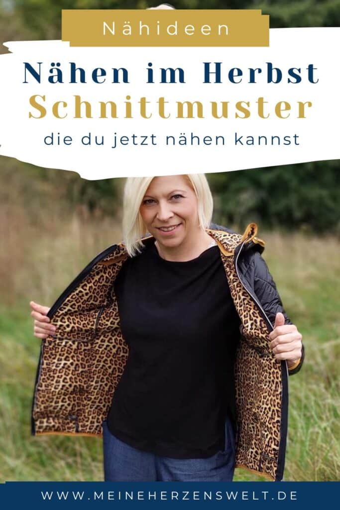 Die besten Schnittmuster für den Herbst Was nähe ich im Herbst Meine Herzenswelt (5)