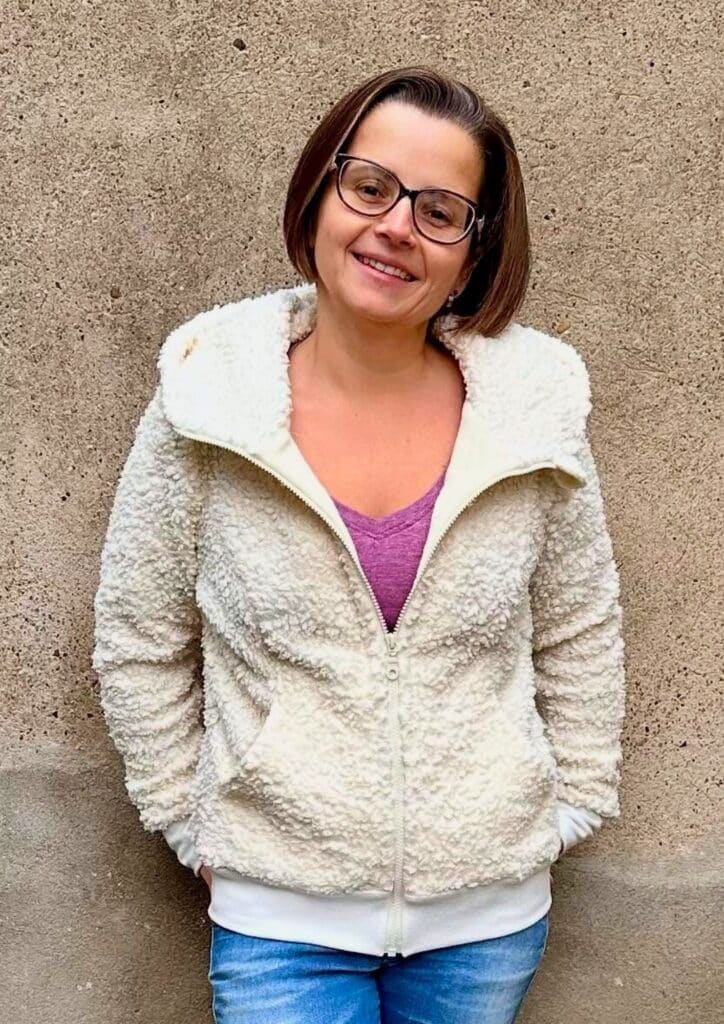 25 40 Teddyjacke nähen aus Sweatjacken Schnittmuster Meine Herzenswelt (3)