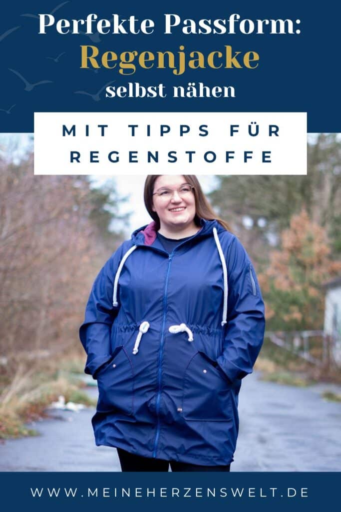 25 45 Regenjacke nähen Regenmantel nähen für Damen Schnittmuster Meine Herzenswelt meine Carry (4)