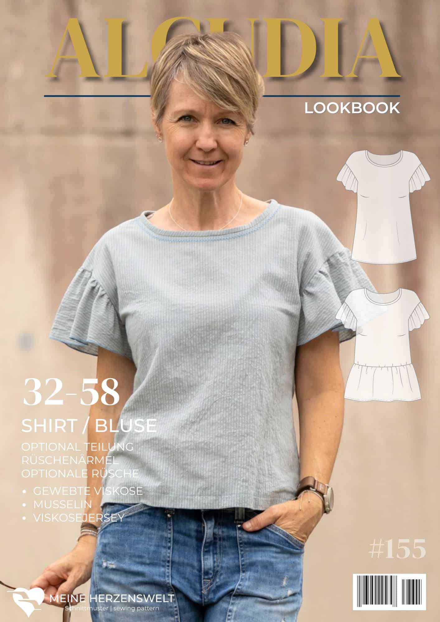 L153 Lookbook Alcudia Schnittmuster Shirt Damen Kopie