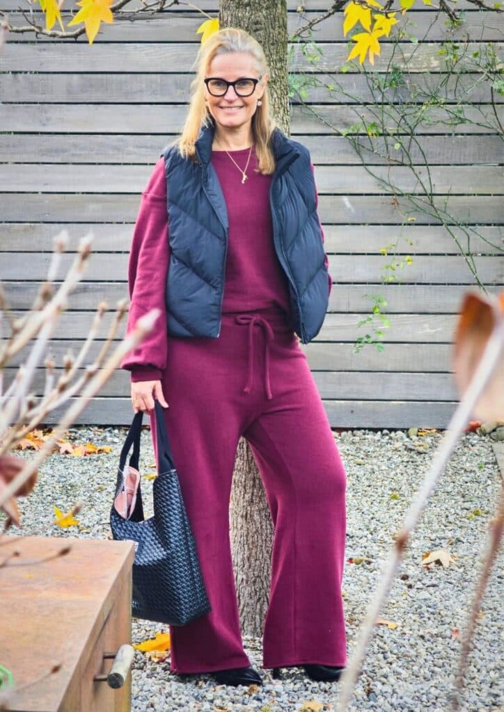 Outfit aus Strickstoffen nähen - Schnittmuster Strickstoffe - Strickhose nähen - Strickpullover nähen - Meine Herzenswelt - Mirjam Fuchs (2)