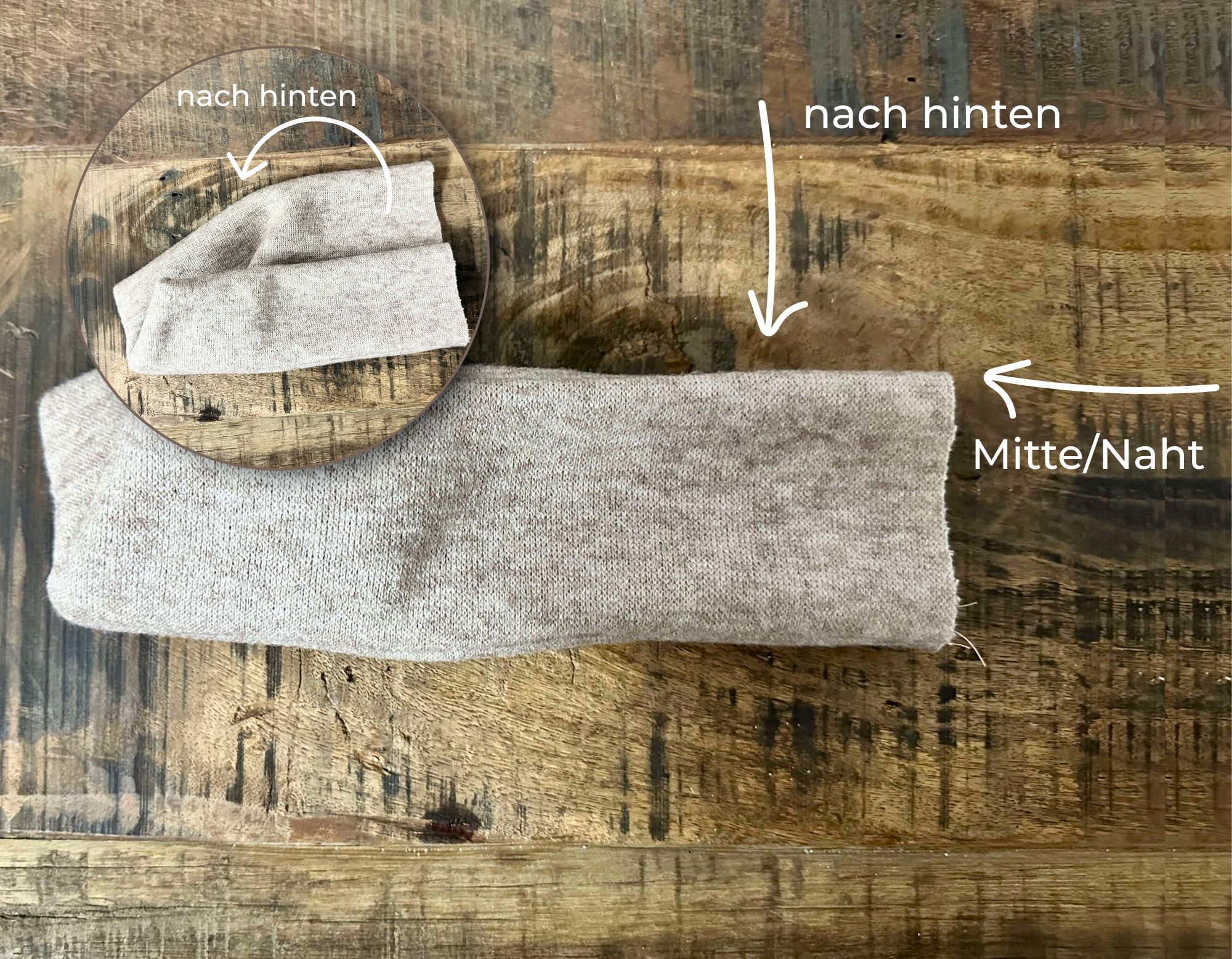 xxl stirnband mit twist naehen anleitung naehen mit strickstoffen stoffrest verwerten meine herzenswelt step (10)