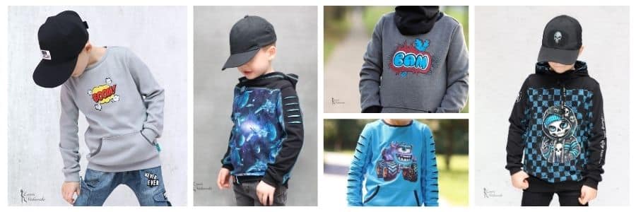 26 06 Hoodie für Jungs nähen cooler Hoodie für Jungs Schnittmuster für Stoffpaneele Hoodie Paco Meine Herzenswelt(1)