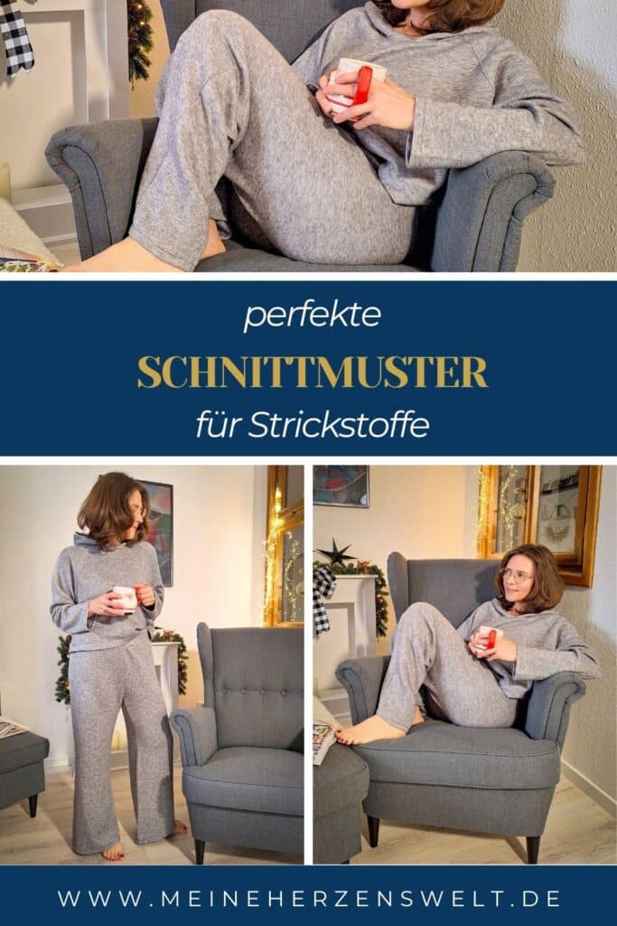 Die besten Schnittmuster für Strickstoffe Mit Strickstoffen nähen für Damen Meine Herzenswelt (6)