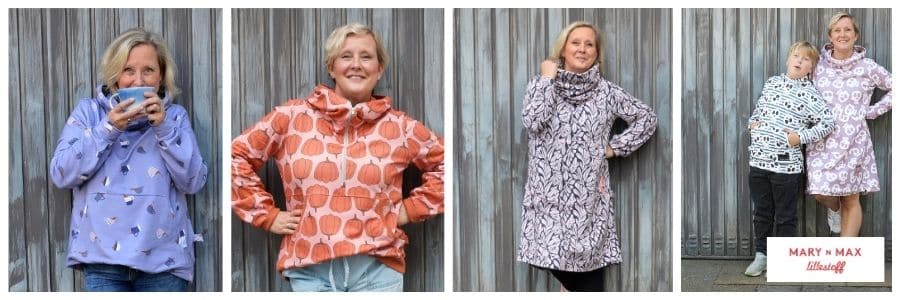 26 08 Hoodie für Damen nähen Inspiaration vielseitiges Schnittmuster Manuc Meine Herzenswelt