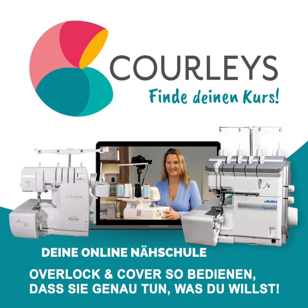 Courleys - Onlinenähschule - Videonähkurse - Nähen