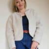 Steppjacke Skara Schnittmuster Nähen Jacke für Damen Übergangsjacke Meine Herzenswelt Freud.und.kleid
