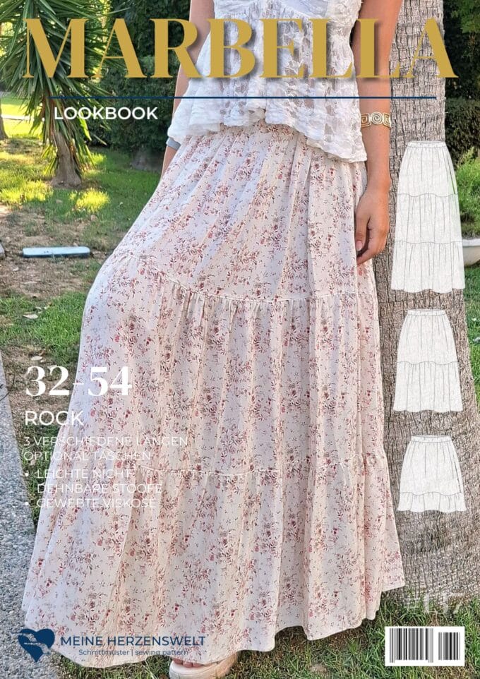 L137 Lookbook Marbella Schnittmuster Rock Damen Kopie