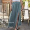 L170 Lookbook Denia Schnittmuster Rock mit Schlitz für Damen Nähen Meine Herzenswelt (3)