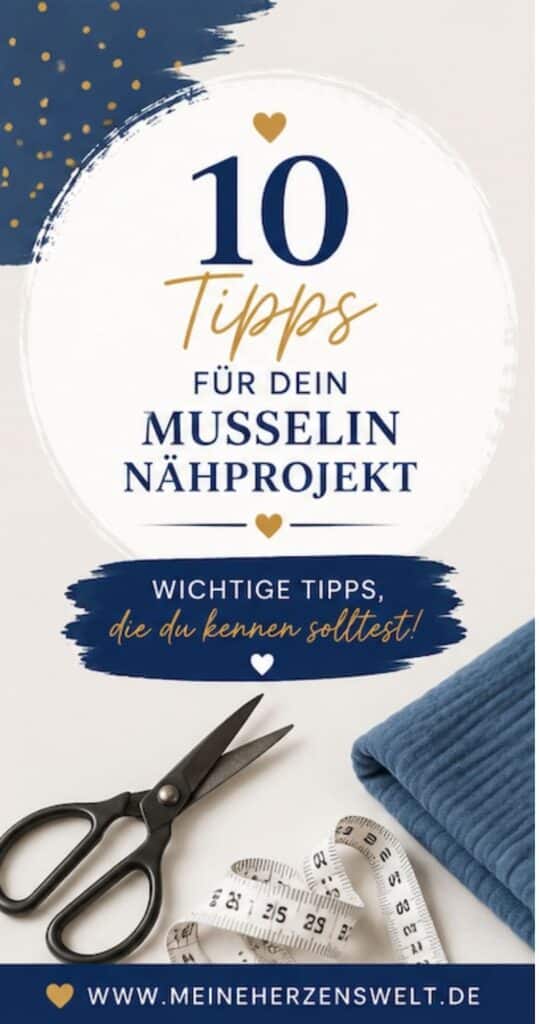 26 23 Musselin nähen Tipps und Tricks 10 Tipps Nähen mit Musselin Meine Herzenswelt