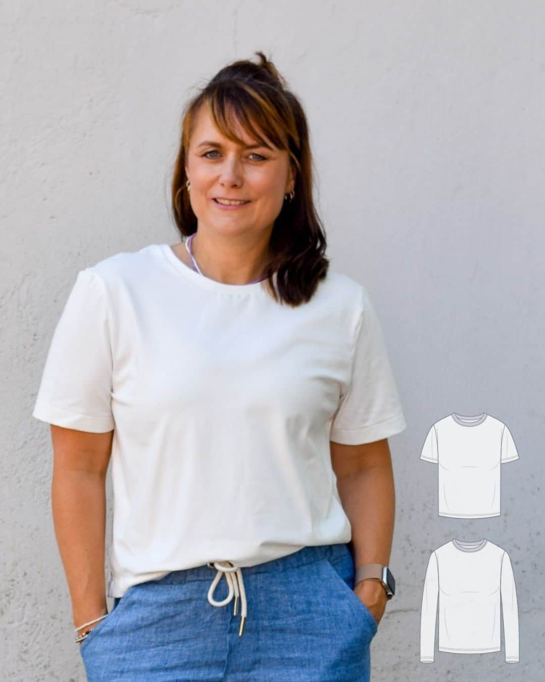 Seattle Damen Shirt Schnittmuster
