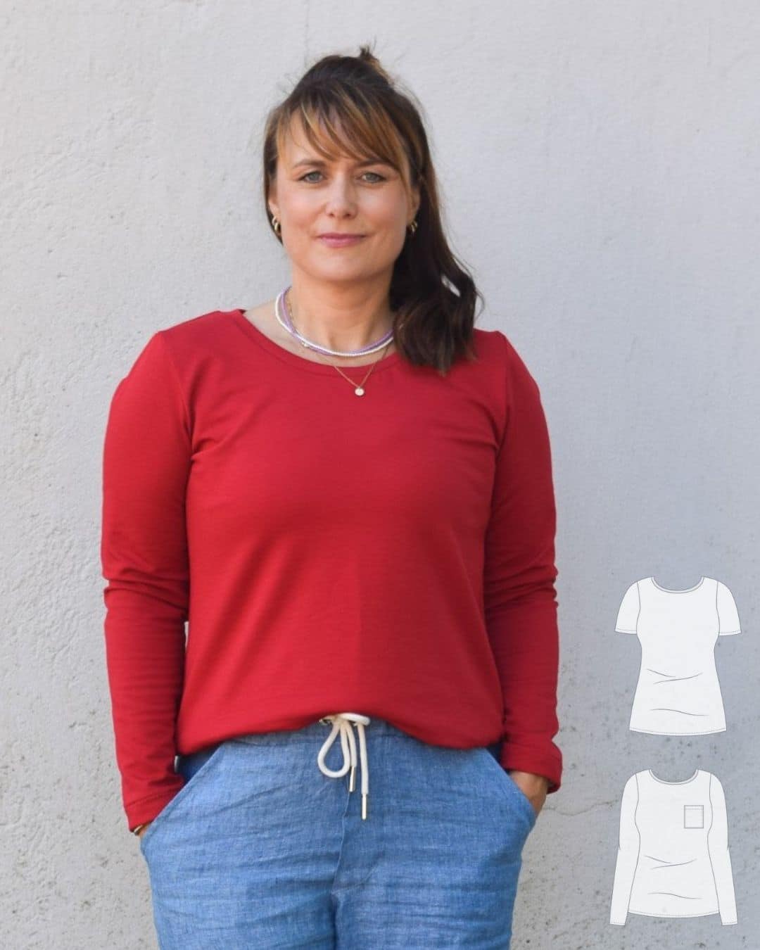 Vivien Damen-Shirt Schnittmuster